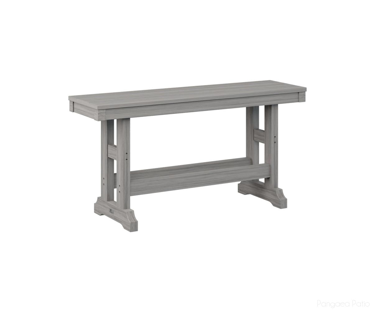 BGGCDB4418DG-Berlin Gardens-Garden Classic 44" Bench-Dining-Driftwood Gray BG-Pangaea Patio