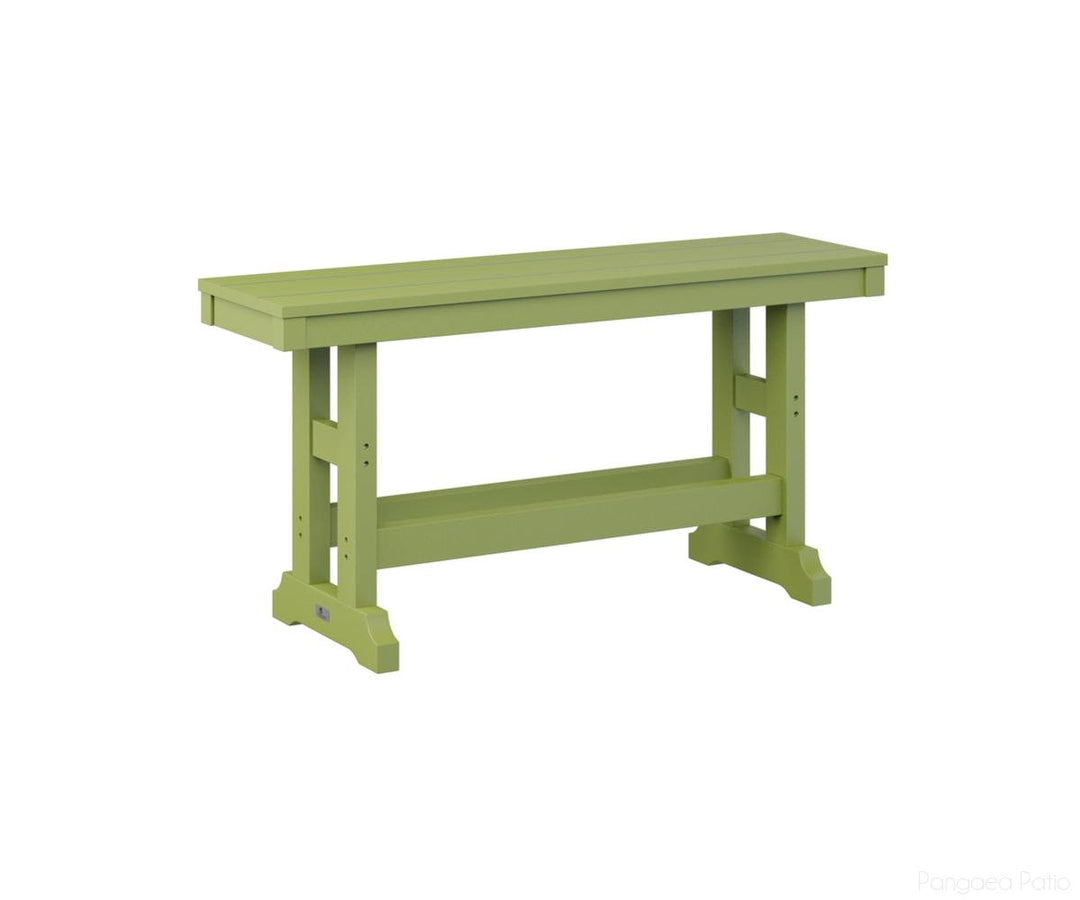 BGGCDB4418KG-Berlin Gardens-Garden Classic 44" Bench-Dining-Kiwi Green BG-Pangaea Patio