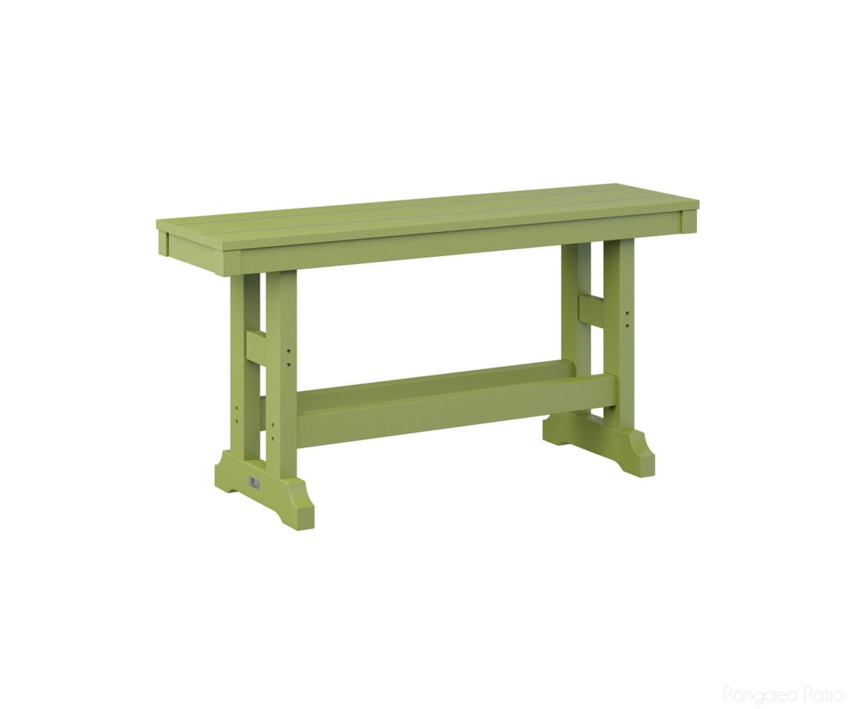 BGGCDB4418KG-Berlin Gardens-Garden Classic 44" Bench-Dining-Kiwi Green BG-Pangaea Patio