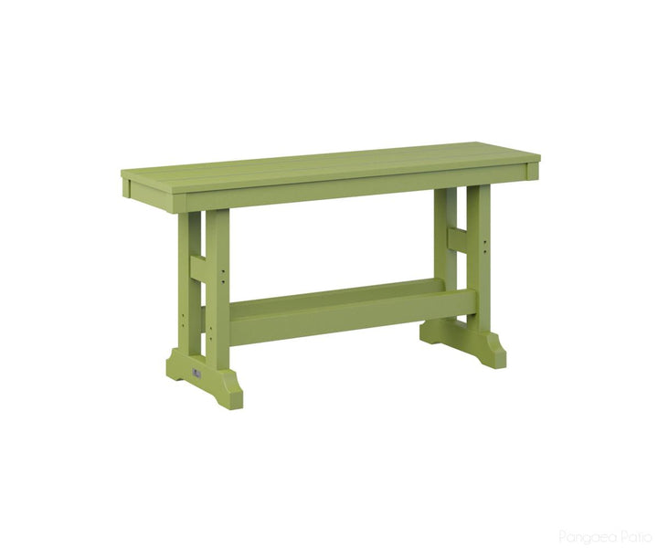 BGGCDB4418KG-Berlin Gardens-Garden Classic 44" Bench-Dining-Kiwi Green BG-Pangaea Patio