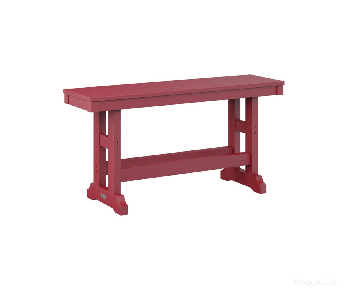 BGGCDB4418SR-Berlin Gardens-Garden Classic 44" Bench-Dining-Scarlet Red BG-Pangaea Patio