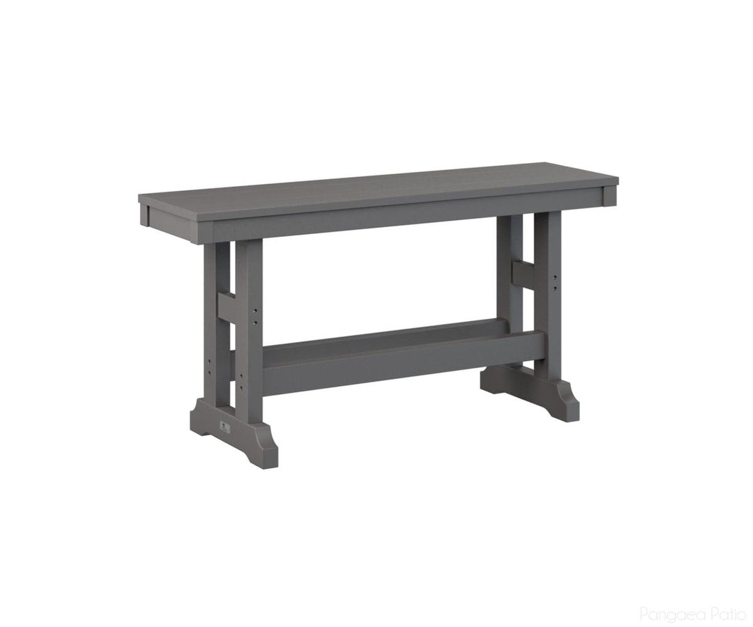 BGGCDB4418SG-Berlin Gardens-Garden Classic 44" Bench-Dining-Smoke Gray BG-Pangaea Patio