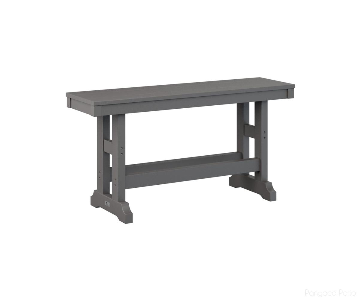 BGGCDB4418SG-Berlin Gardens-Garden Classic 44" Bench-Dining-Smoke Gray BG-Pangaea Patio