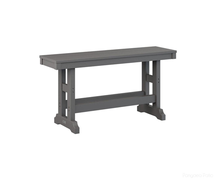 BGGCDB4418SG-Berlin Gardens-Garden Classic 44" Bench-Dining-Smoke Gray BG-Pangaea Patio
