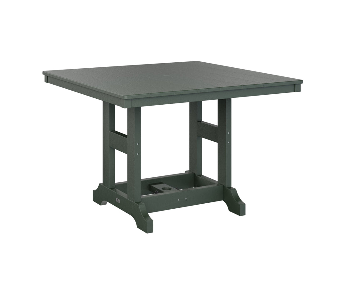 BGGCLT0044DG-Berlin Gardens-Garden Classic 44" Square Dining Table-Pangaea Patio