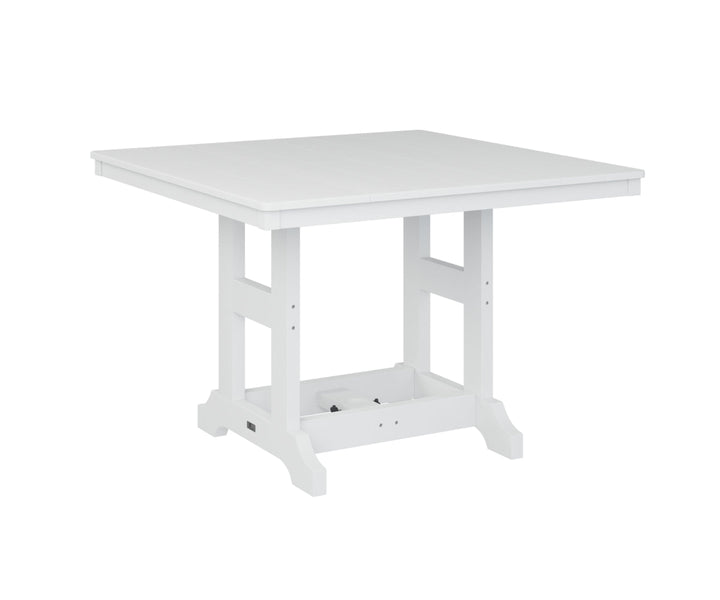 BGGCLT0044DW-Berlin Gardens-Garden Classic 44" Square Dining Table-Pangaea Patio