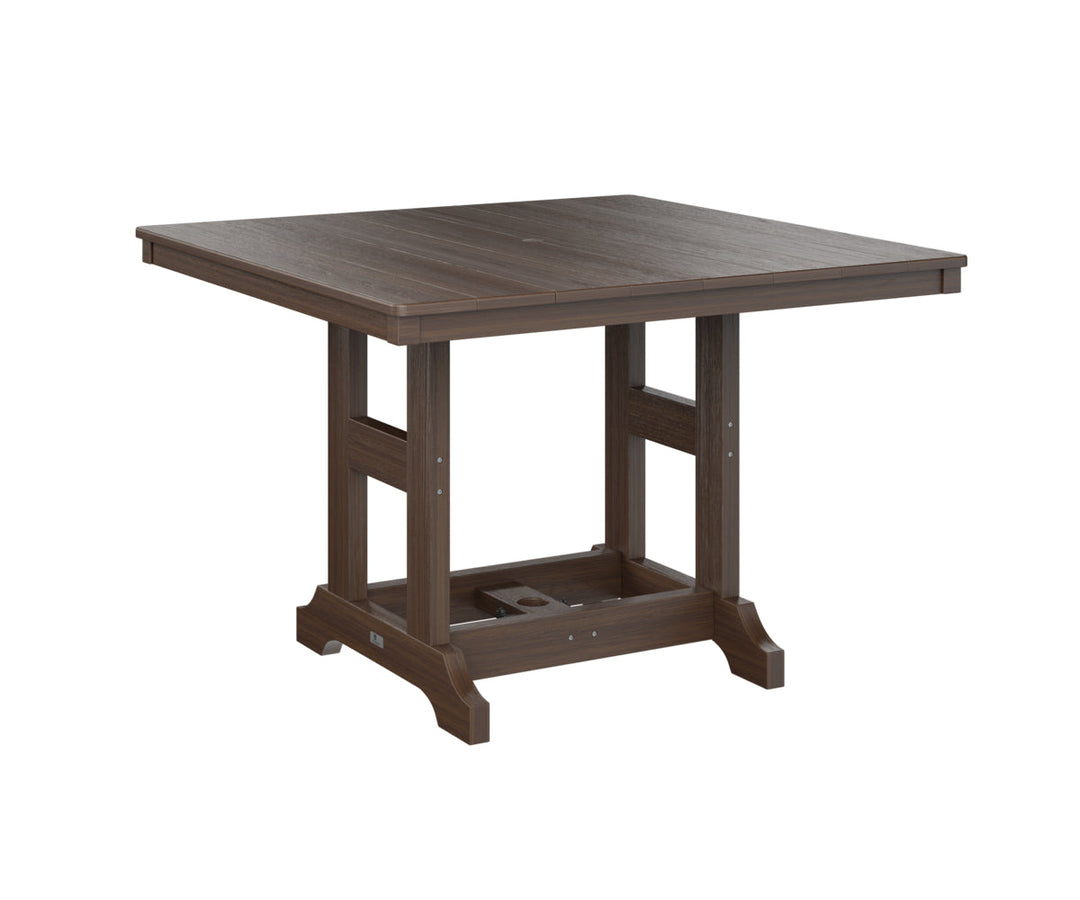 BGGCLT0044DBW-Berlin Gardens-Garden Classic 44" Square Dining Table-Pangaea Patio