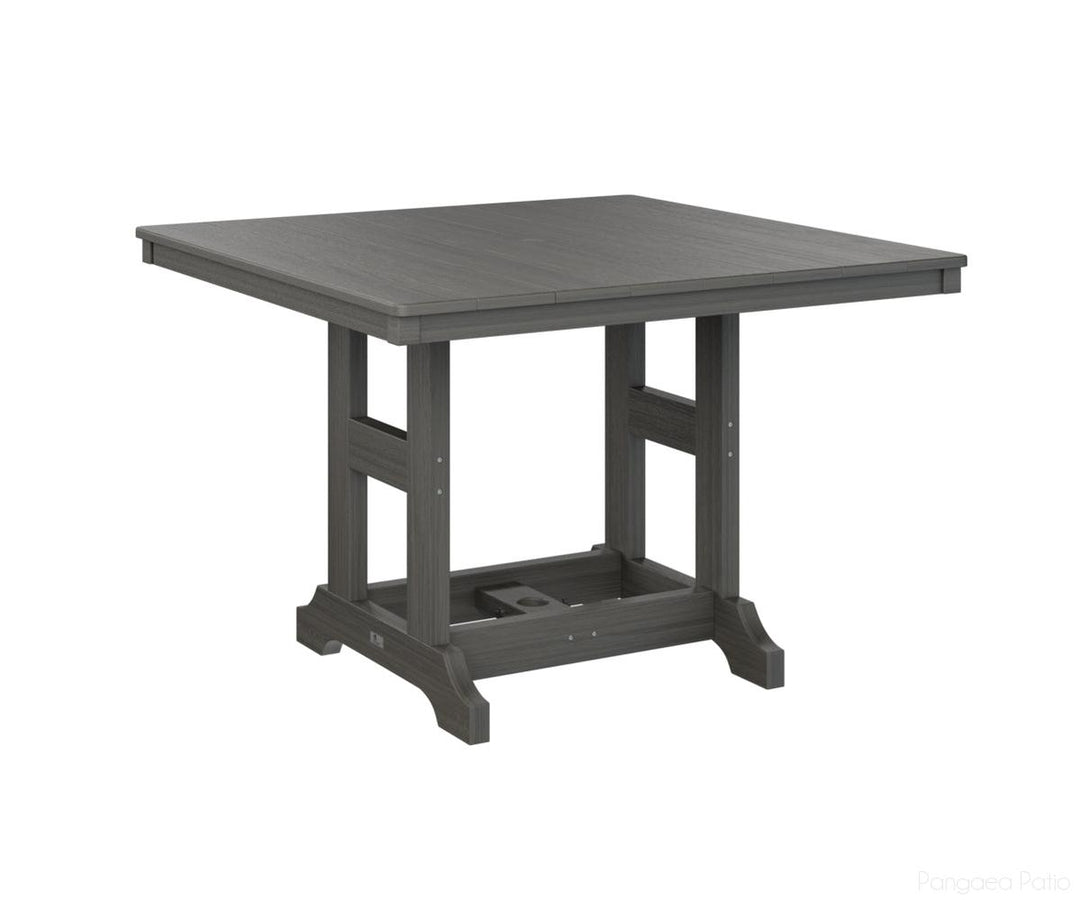BGGCLT0044CCG-Berlin Gardens-Garden Classic 44" Square Table - Counter Height-Coastal Gray BG-Pangaea Patio
