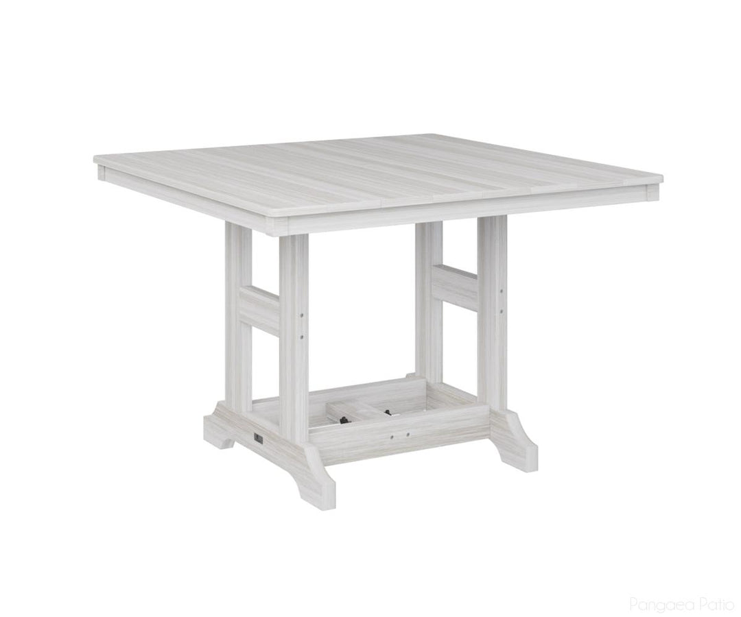 BGGCLT0044CSE-Berlin Gardens-Garden Classic 44" Square Table - Counter Height-Seashell BG-Pangaea Patio
