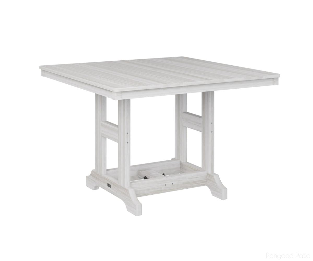 BGGCLT0044CSE-Berlin Gardens-Garden Classic 44" Square Table - Counter Height-Seashell BG-Pangaea Patio