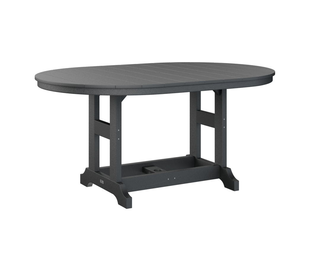 BGGCST4464DB-Berlin Gardens-Garden Classic 44" x 64" Oblong Dining Table-Pangaea Patio