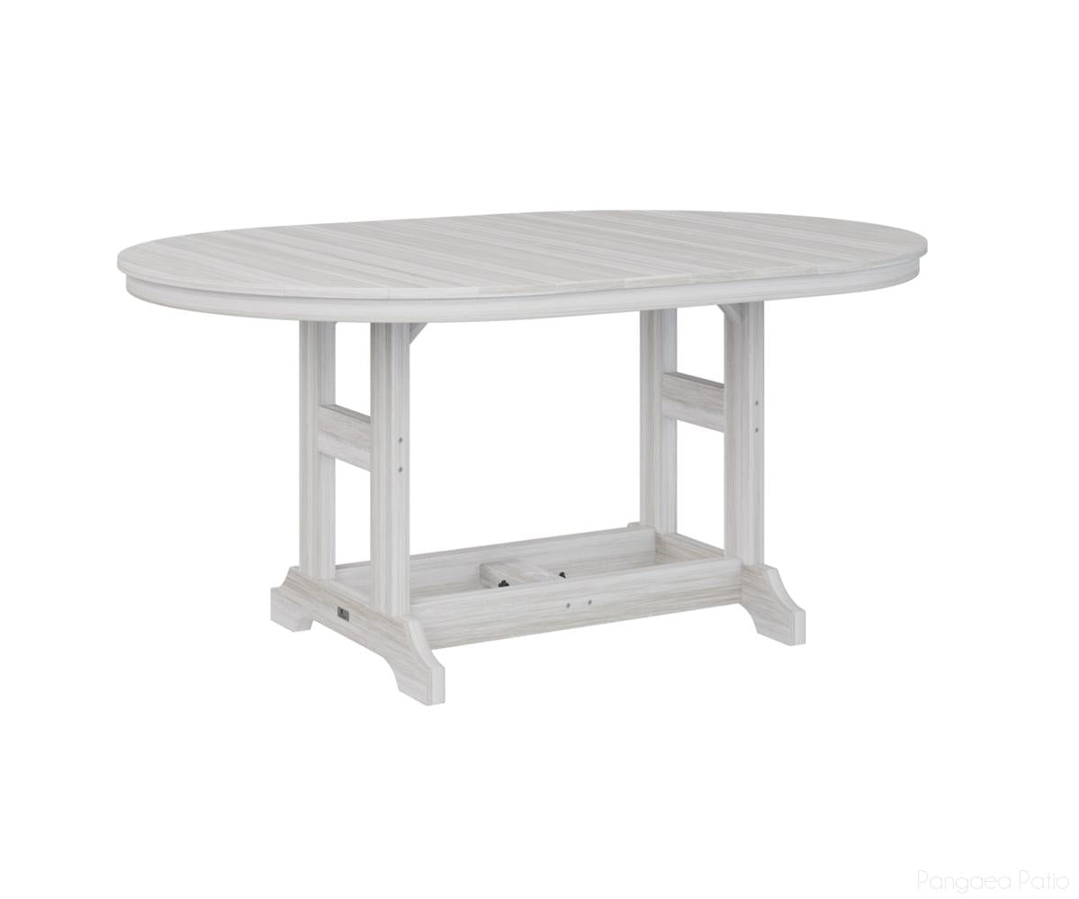 BGGCST4464BSE-Berlin Gardens-Garden Classic 44" x 64" Oblong Table - Bar Height-Seashell BG-Pangaea Patio