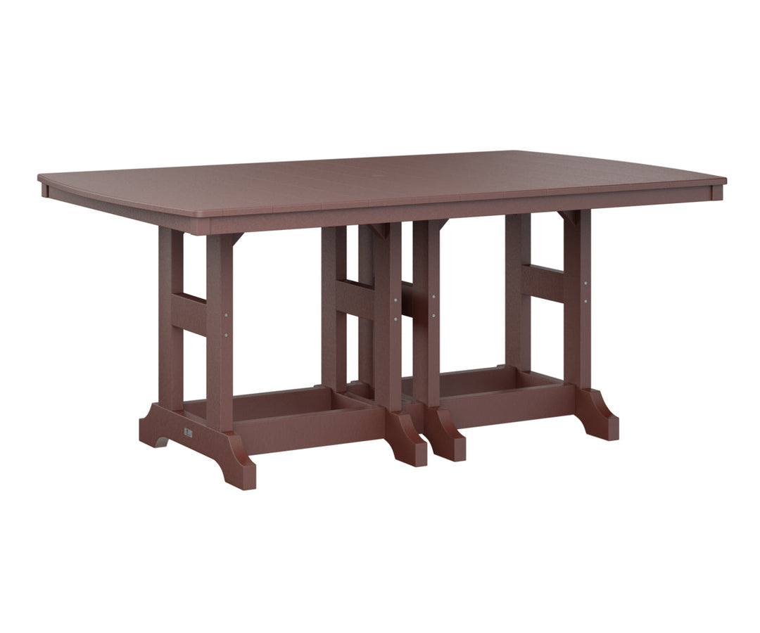 BGGCIT4472DBR-Berlin Gardens-Garden Classic 44" x 72" Rectangular Dining Table-Pangaea Patio