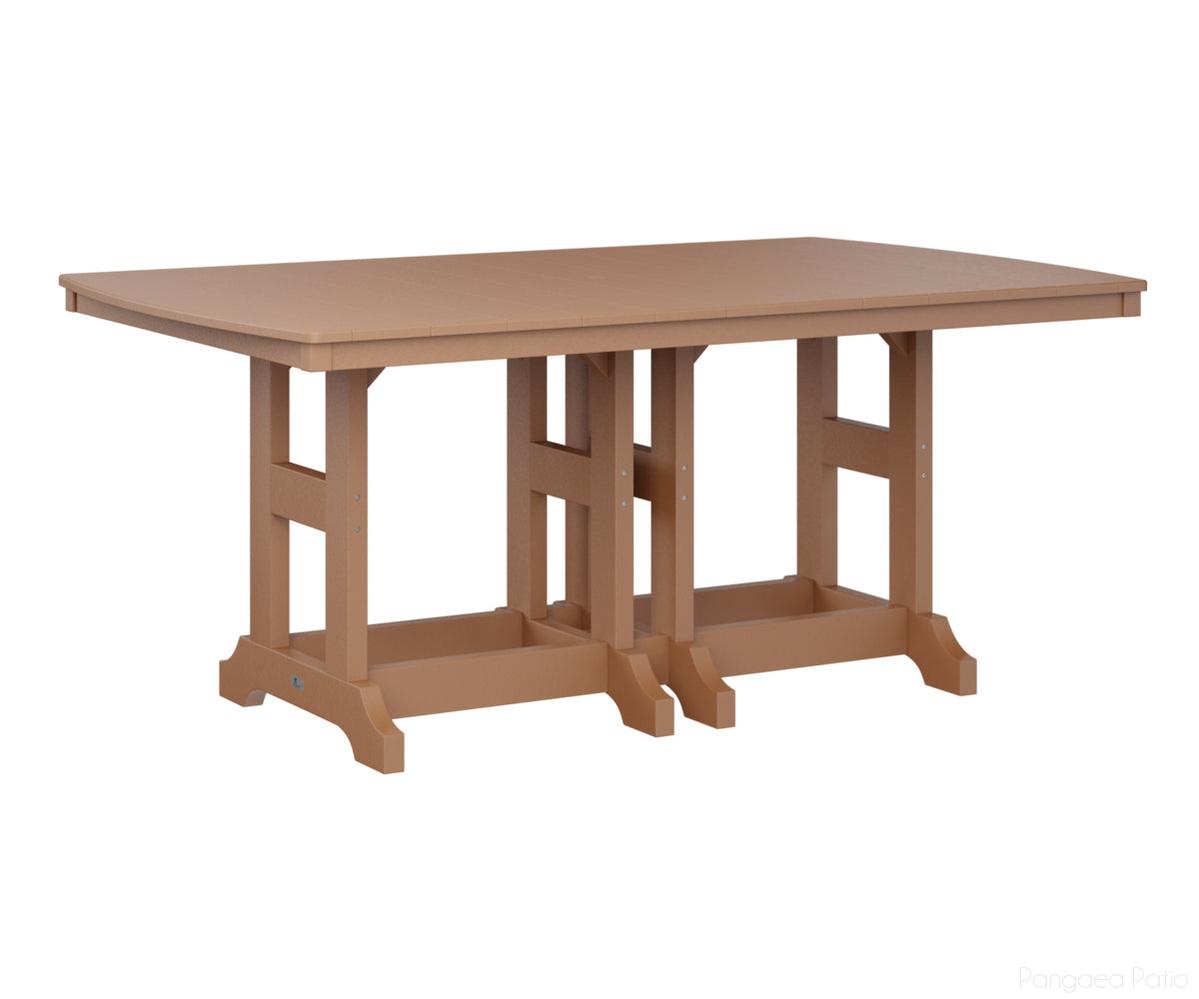 BGGCIT4472BCD-Berlin Gardens-Garden Classic 44" x 72" Rectangular Table - Bar Height-Cedar BG-Pangaea Patio