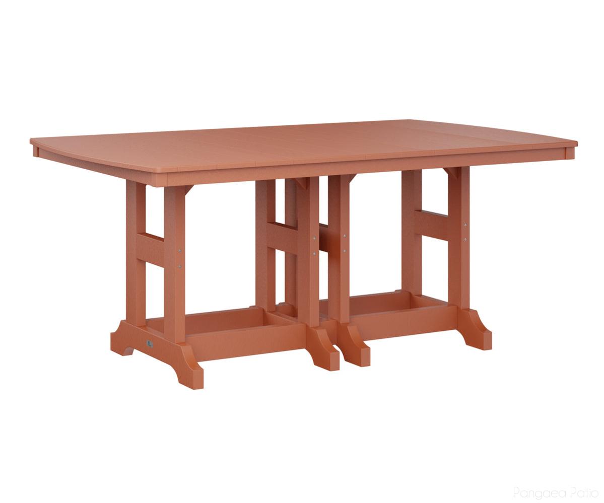 BGGCIT4472BMO-Berlin Gardens-Garden Classic 44" x 72" Rectangular Table - Bar Height-Mango Orange BG-Pangaea Patio
