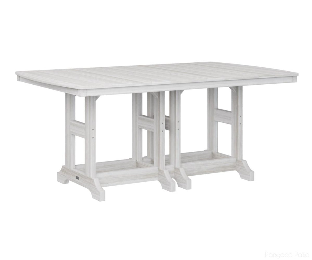 BGGCIT4472CSE-Berlin Gardens-Garden Classic 44" x 72" Rectangular Table - Counter Height-Seashell BG-Pangaea Patio