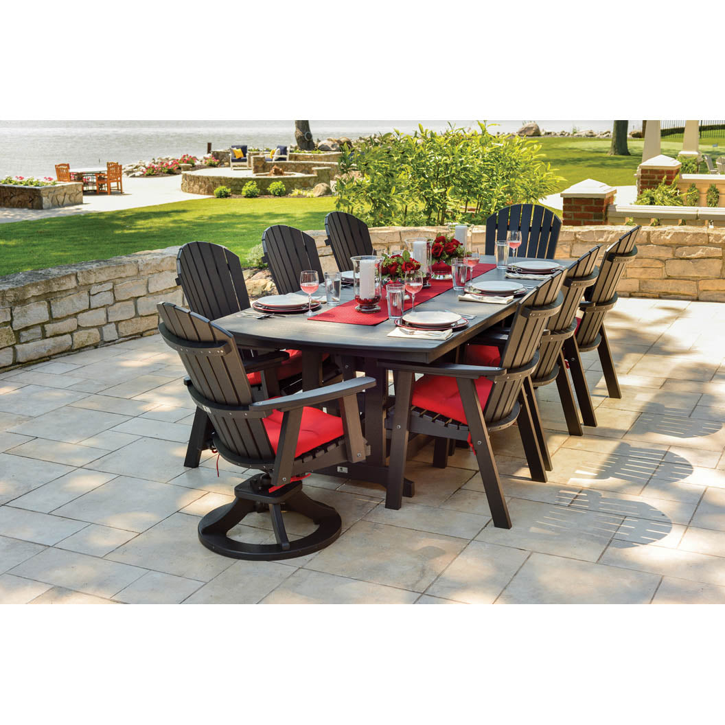 -Berlin Gardens-Garden Classic 44" x 96" Rectangular Dining Table-Pangaea Patio