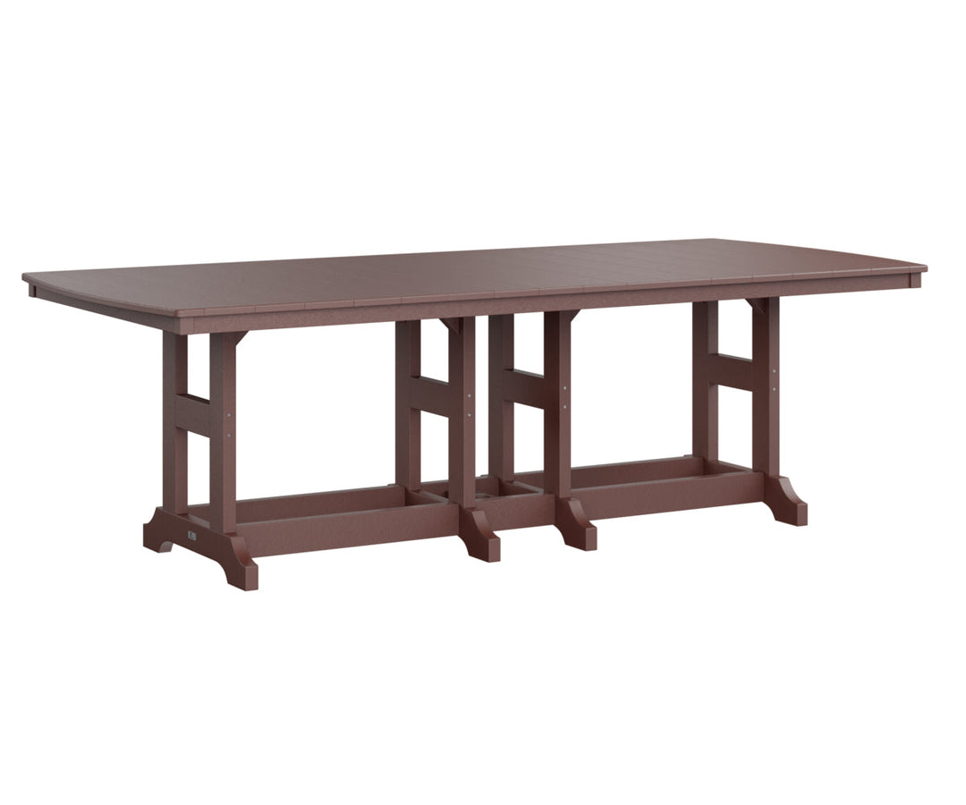 BGGCOT4496DBR-Berlin Gardens-Garden Classic 44" x 96" Rectangular Dining Table-Pangaea Patio