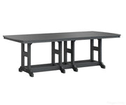 BGGCOT4496BBK-Berlin Gardens-Garden Classic 44" x 96" Rectangular Table - Bar Height-Black BG-Pangaea Patio