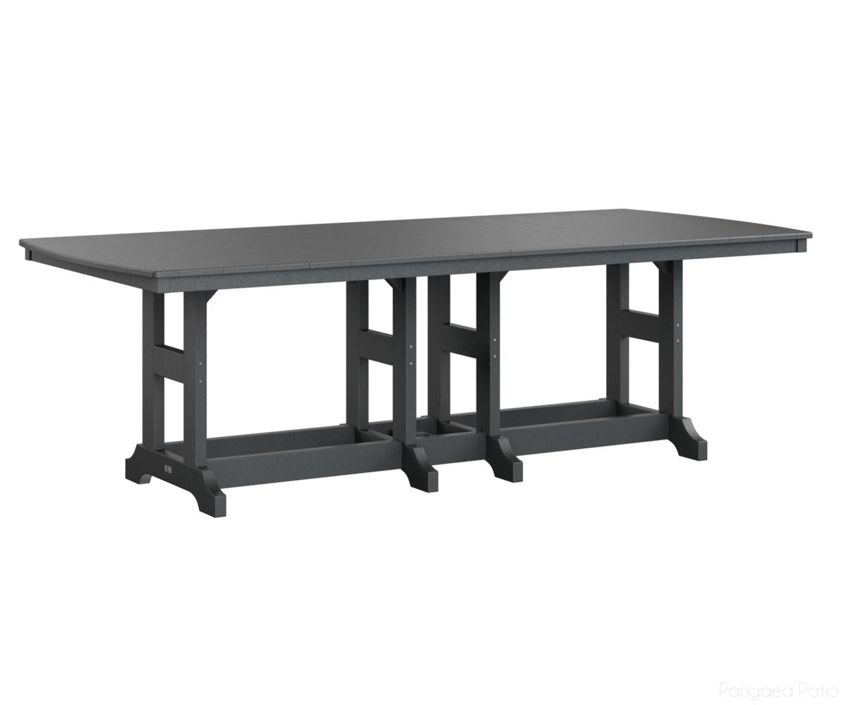 BGGCOT4496BBK-Berlin Gardens-Garden Classic 44" x 96" Rectangular Table - Bar Height-Black BG-Pangaea Patio