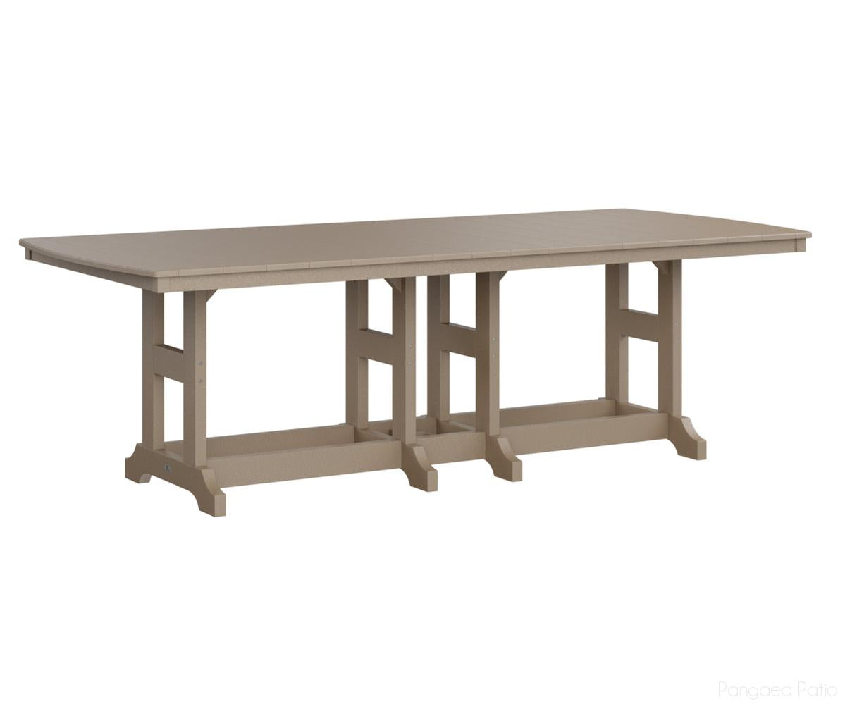 BGGCOT4496BWW-Berlin Gardens-Garden Classic 44" x 96" Rectangular Table - Bar Height-Weatherwood BG-Pangaea Patio