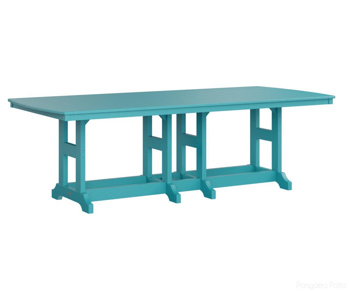 BGGCOT4496CAB-Berlin Gardens-Garden Classic 44" x 96" Rectangular Table - Counter Height-Aruba Blue BG-Pangaea Patio