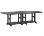 BGGCOT4496CBK-Berlin Gardens-Garden Classic 44" x 96" Rectangular Table - Counter Height-Black BG-Pangaea Patio