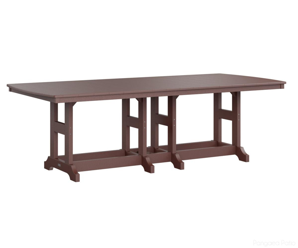 BGGCOT4496CBY-Berlin Gardens-Garden Classic 44" x 96" Rectangular Table - Counter Height-Burgundy BG-Pangaea Patio