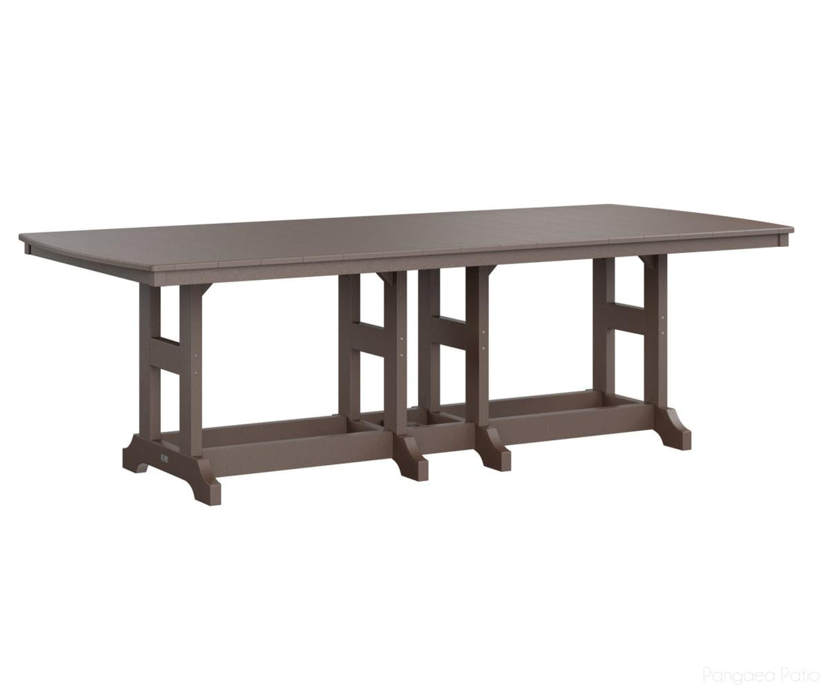 BGGCOT4496CCB-Berlin Gardens-Garden Classic 44" x 96" Rectangular Table - Counter Height-Chocolate Brown BG-Pangaea Patio