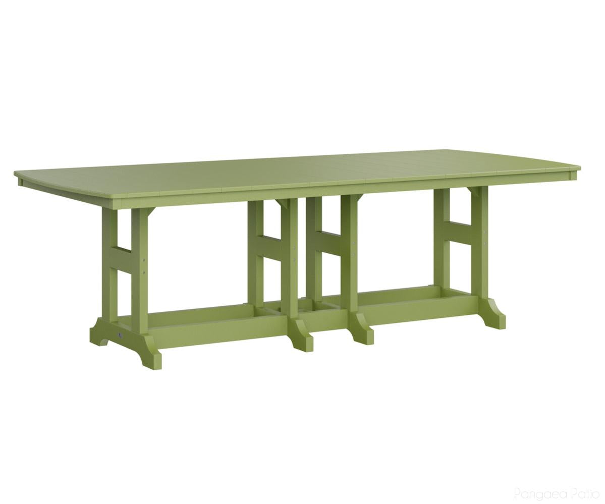 BGGCOT4496CKG-Berlin Gardens-Garden Classic 44" x 96" Rectangular Table - Counter Height-Kiwi Green BG-Pangaea Patio