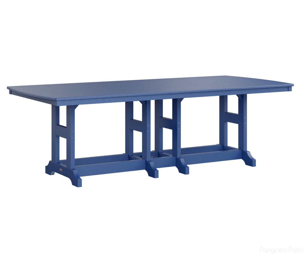 BGGCOT4496CPB-Berlin Gardens-Garden Classic 44" x 96" Rectangular Table - Counter Height-Pacific Blue BG-Pangaea Patio