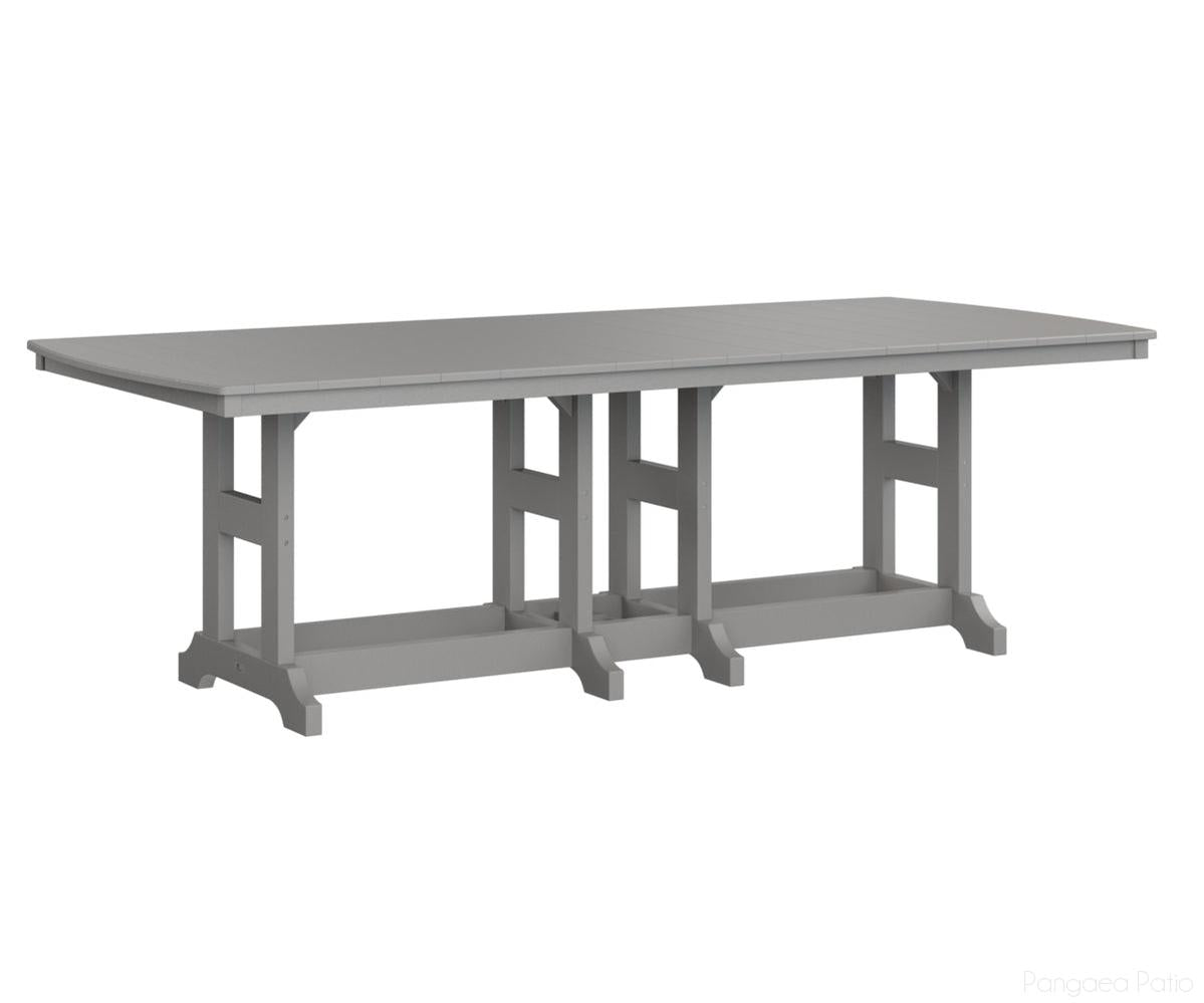 BGGCOT4496DLG-Berlin Gardens-Garden Classic 44" x 96" Rectangular Table - Dining Height-Light Gray BG-Pangaea Patio