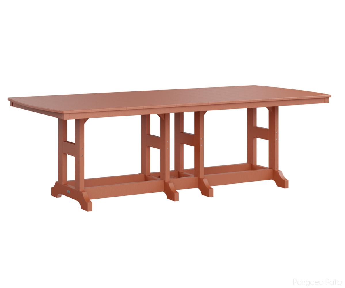 BGGCOT4496DMO-Berlin Gardens-Garden Classic 44" x 96" Rectangular Table - Dining Height-Mango Orange BG-Pangaea Patio