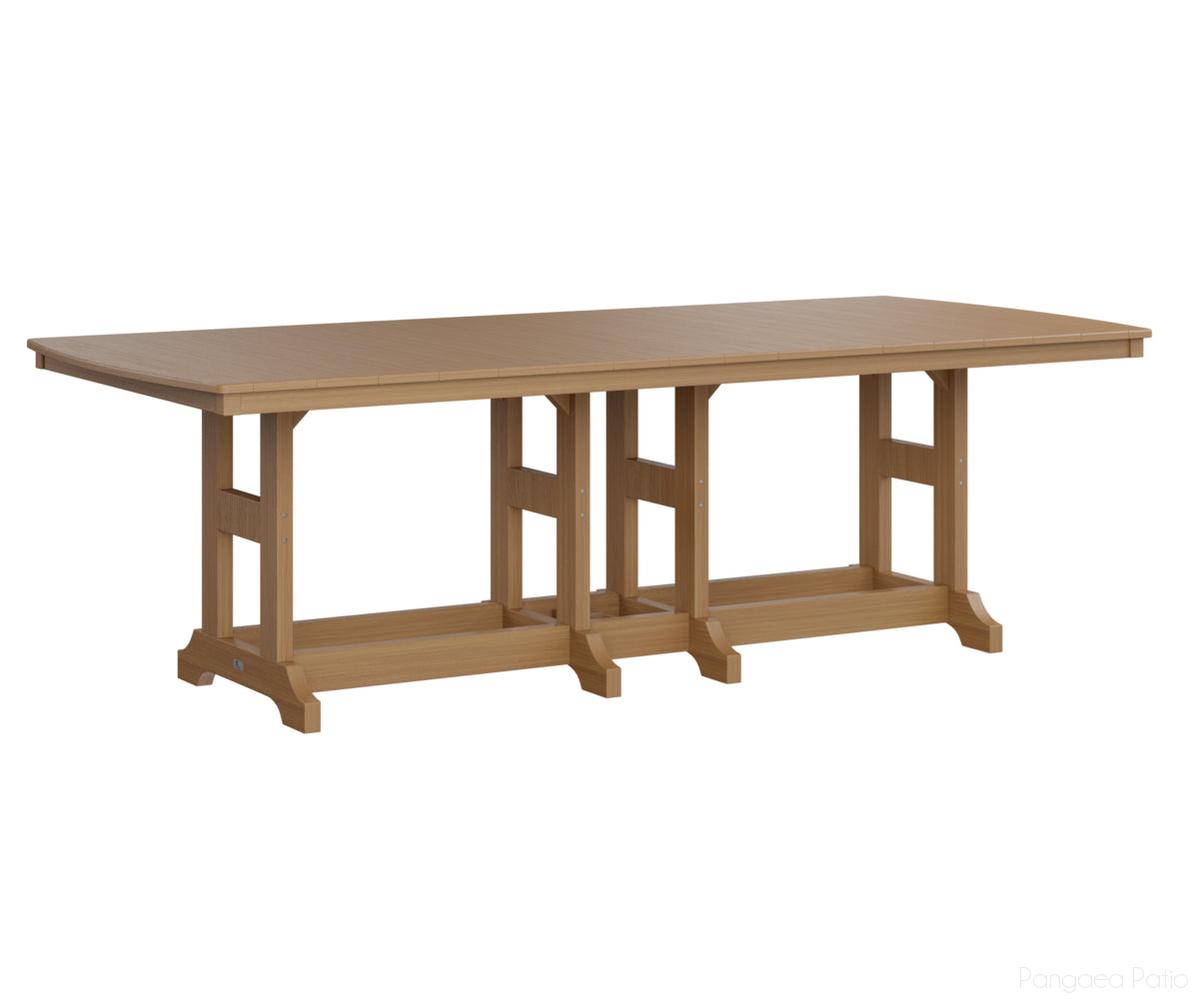 BGGCOT4496DNT-Berlin Gardens-Garden Classic 44" x 96" Rectangular Table - Dining Height-Natural Teak BG-Pangaea Patio