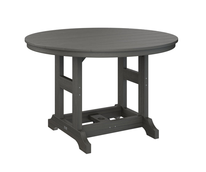 BGGCDT0048DCG-Berlin Gardens-Garden Classic 48" Round Dining Table-Pangaea Patio