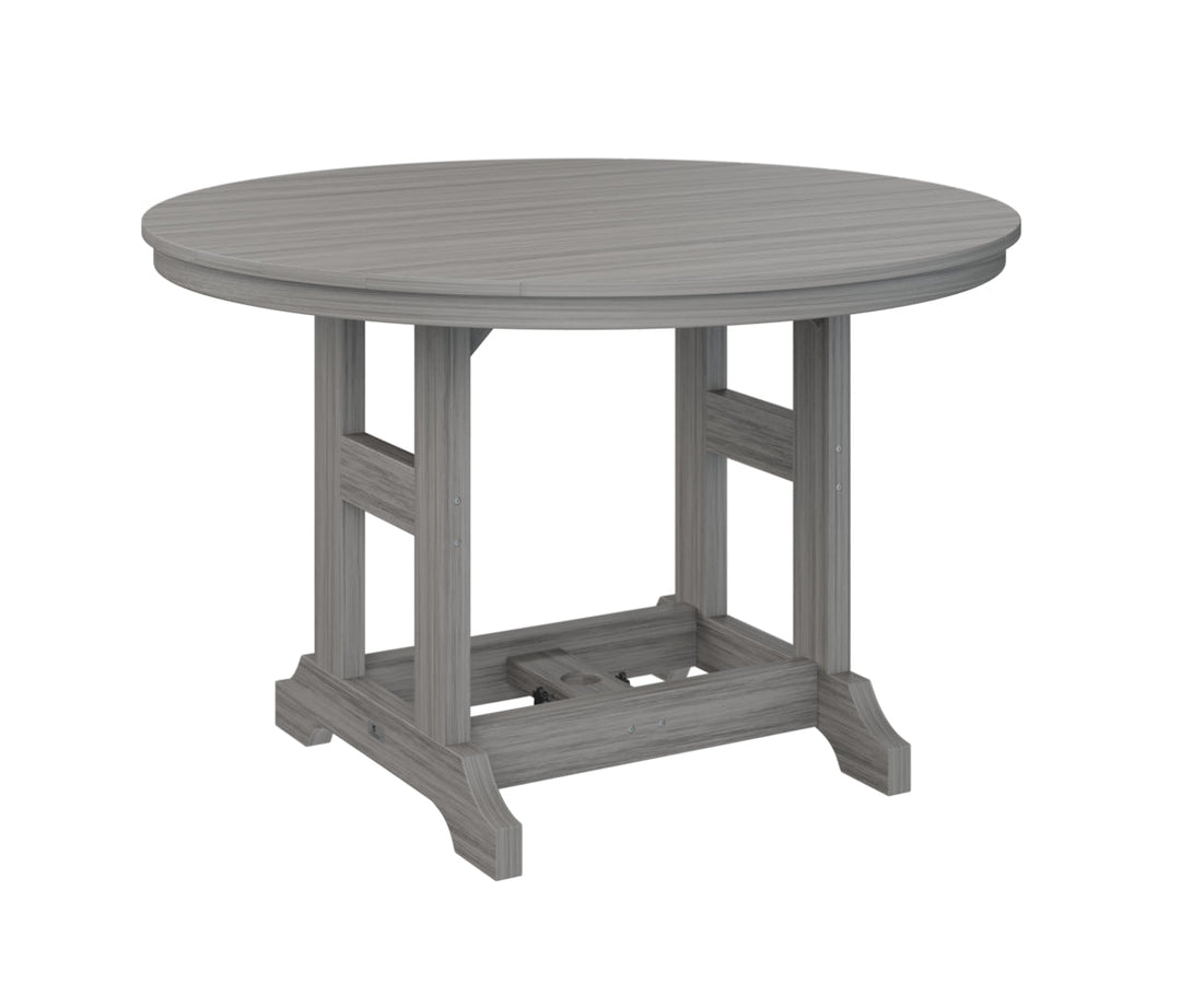 BGGCDT0048DDG-Berlin Gardens-Garden Classic 48" Round Dining Table-Pangaea Patio