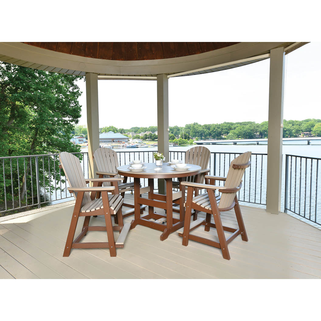 -Berlin Gardens-Garden Classic 48" Round Dining Table-Pangaea Patio