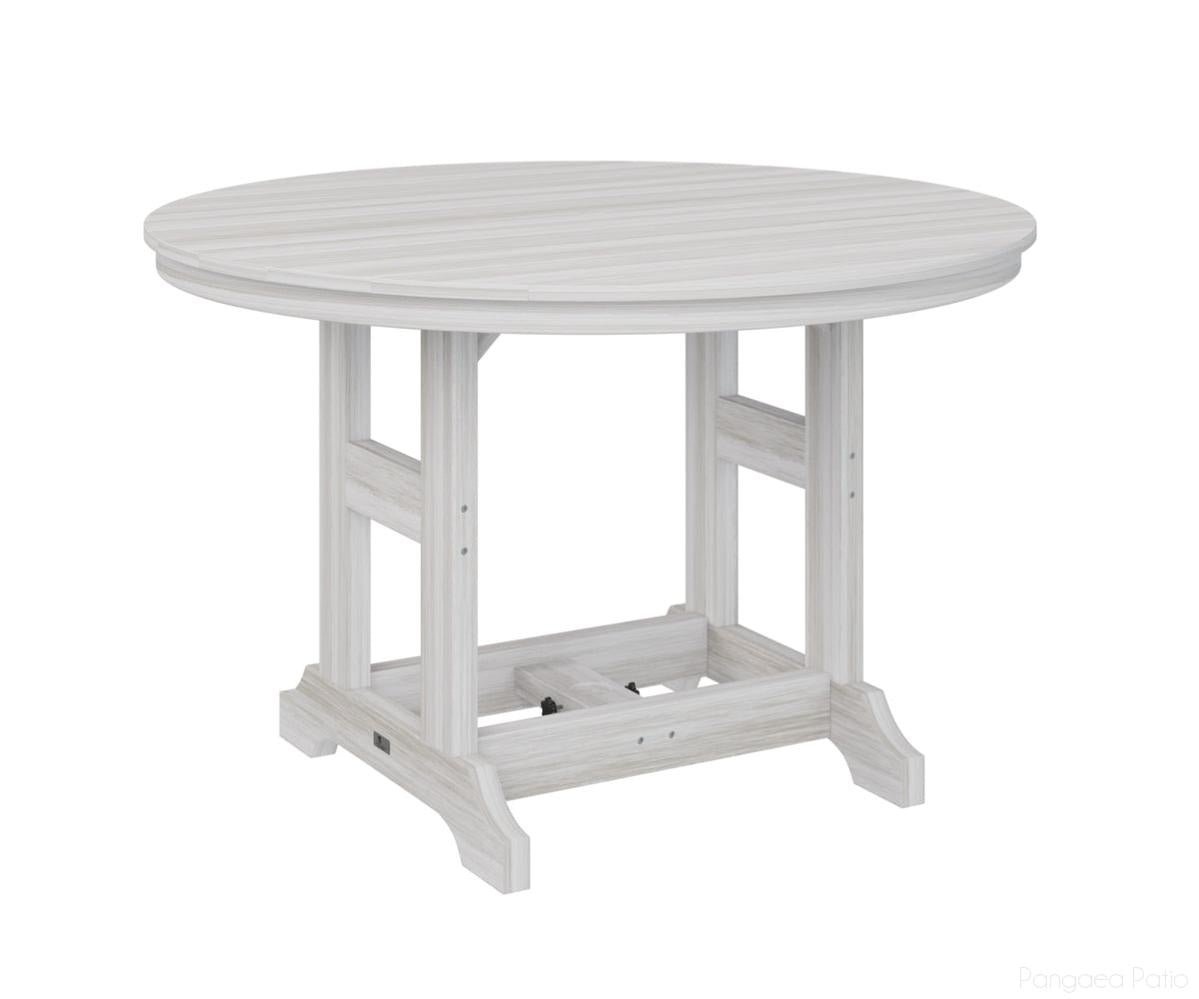BGGCDT0048BSE-Berlin Gardens-Garden Classic 48" Round Table - Bar Height-Seashell BG-Pangaea Patio