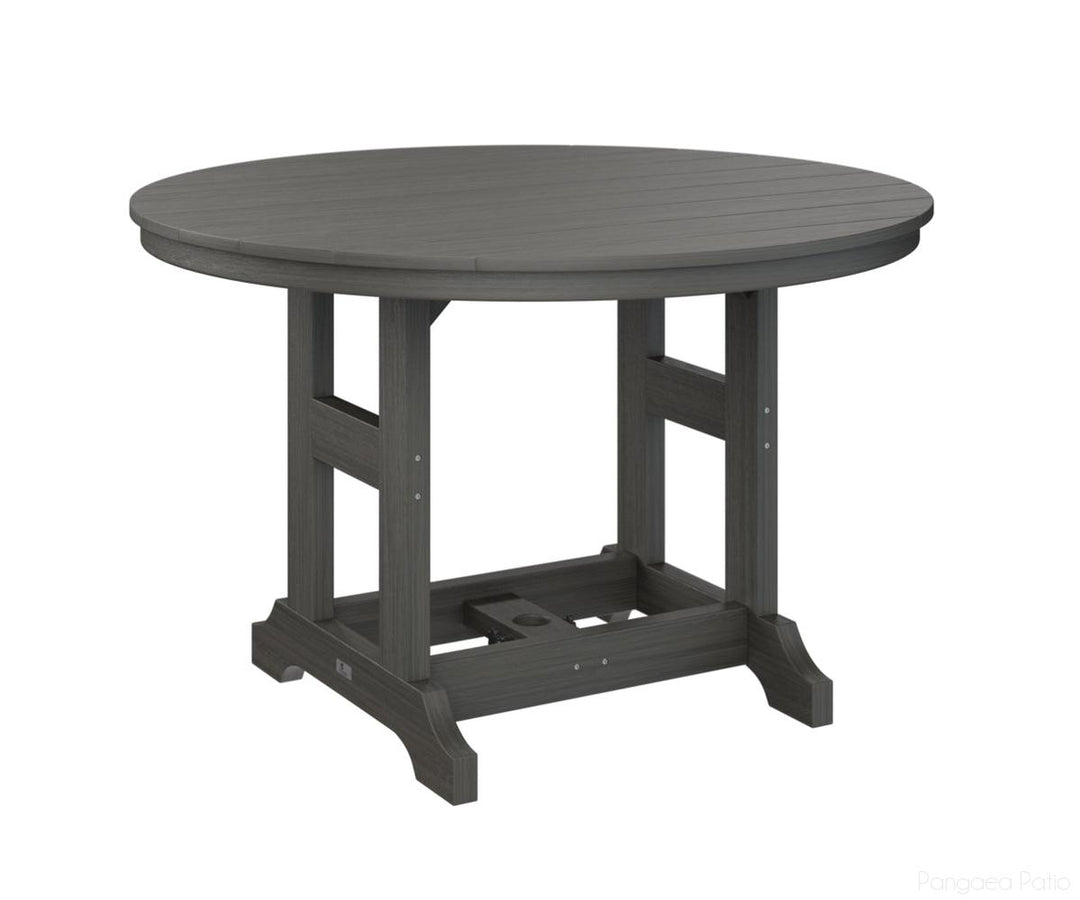BGGCDT0048CCG-Berlin Gardens-Garden Classic 48" Round Table - Counter Height-Coastal Gray BG-Pangaea Patio