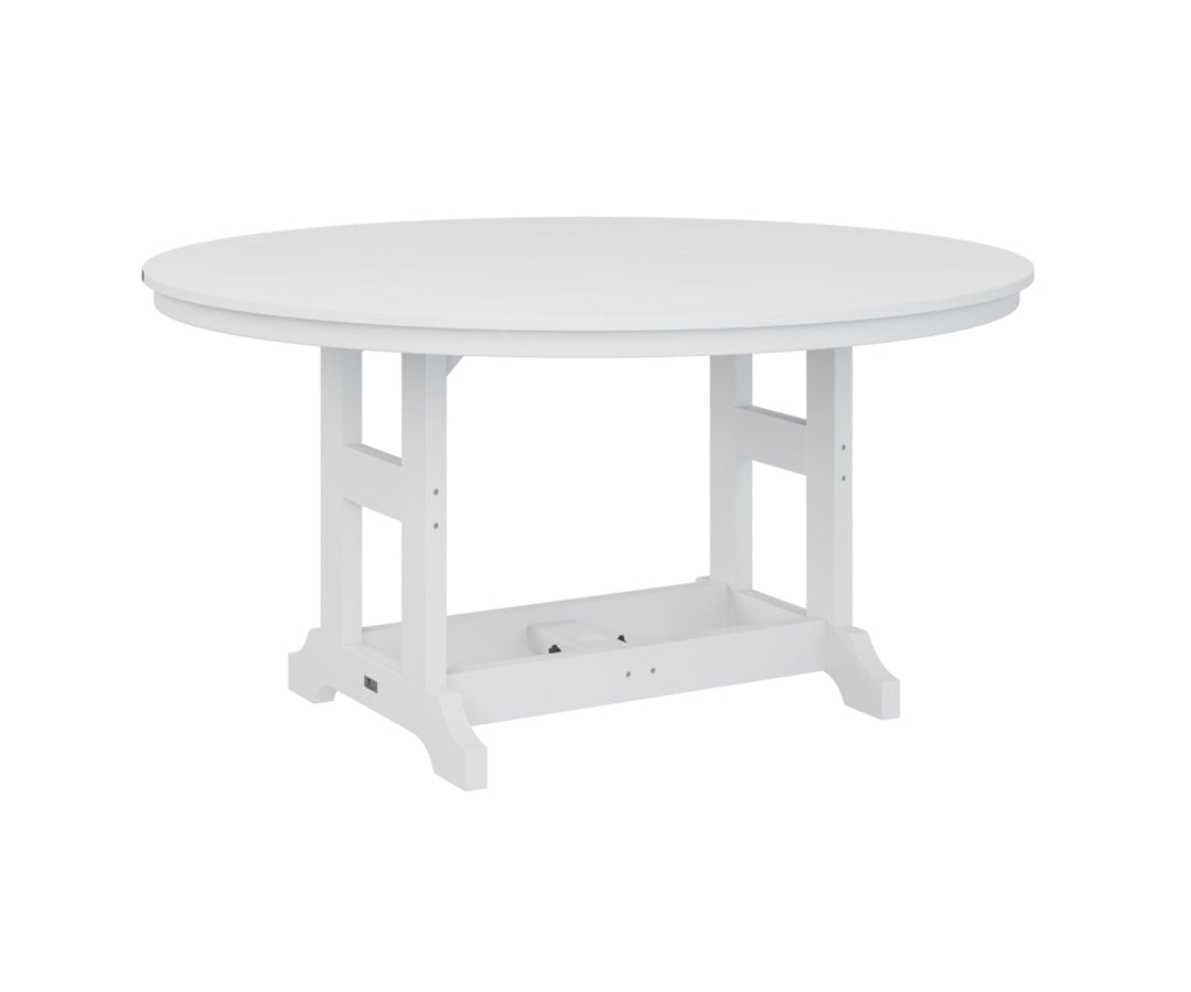 BGGCT0060DW-Berlin Gardens-Garden Classic 60" Round Dining Table-Pangaea Patio