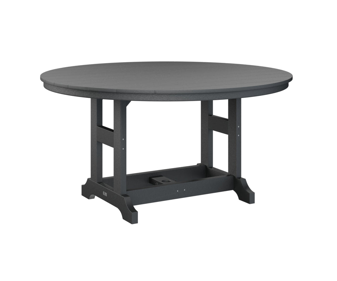 BGGCT0060DB-Berlin Gardens-Garden Classic 60" Round Dining Table-Pangaea Patio