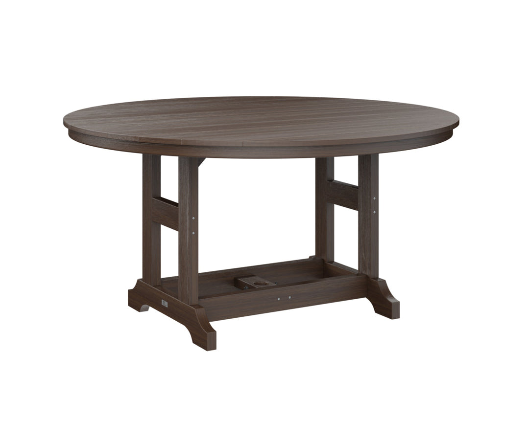 BGGCT0060DBW-Berlin Gardens-Garden Classic 60" Round Dining Table-Pangaea Patio