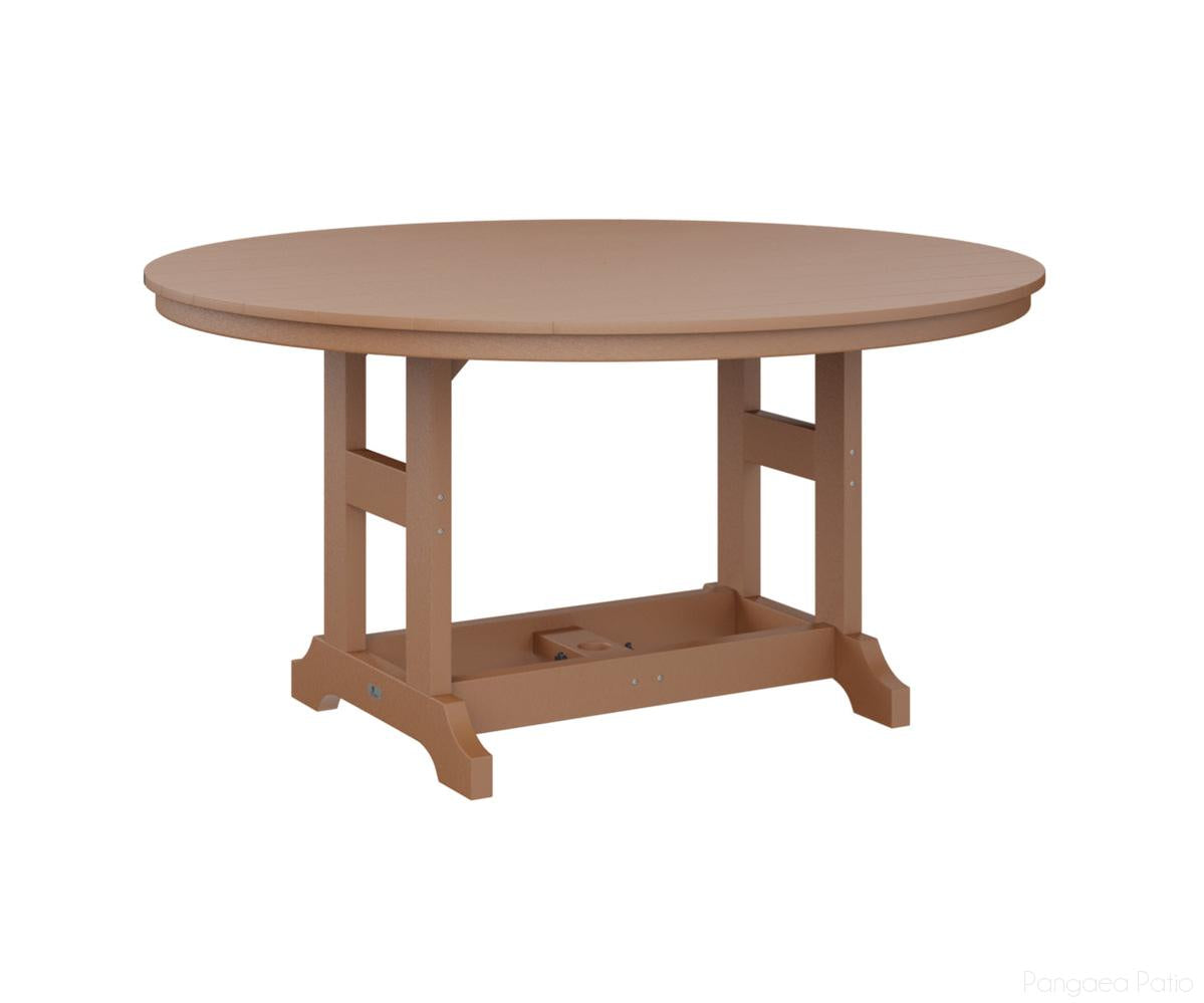 BGGCT0060BCD-Berlin Gardens-Garden Classic 60" Round Table - Bar Height-Cedar BG-Pangaea Patio