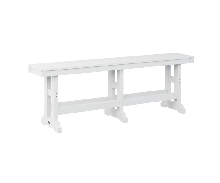 BGGCDB6618W-Berlin Gardens-Garden Classic 66" Bench-Pangaea Patio