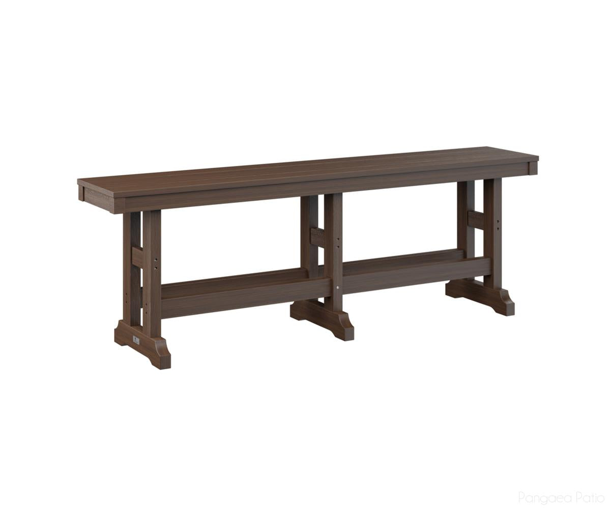 BGGCDB6618BW-Berlin Gardens-Garden Classic 66" Bench-Dining-Brazilian Walnut BG-Pangaea Patio