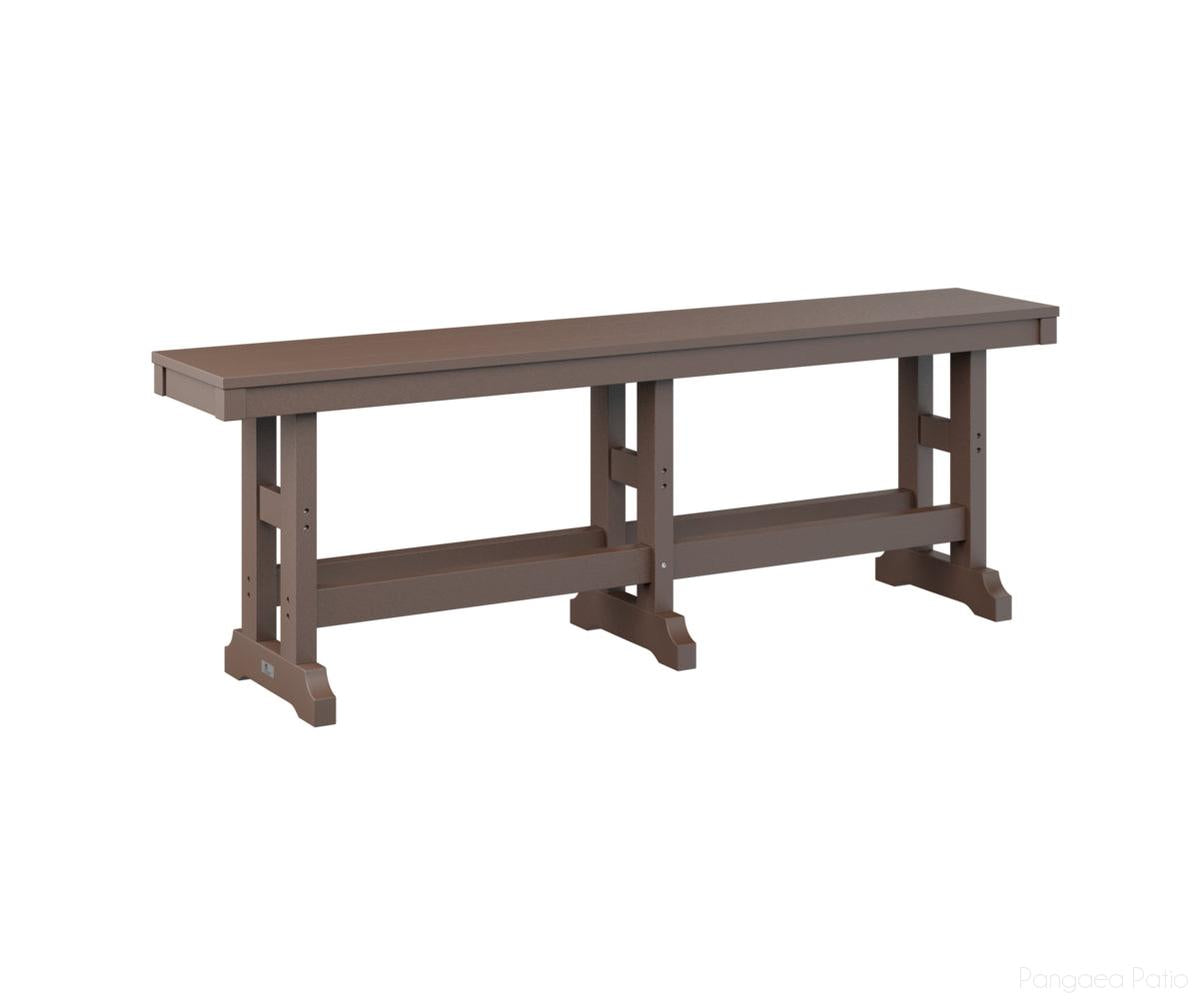 BGGCDB6618CB-Berlin Gardens-Garden Classic 66" Bench-Dining-Chocolate Brown BG-Pangaea Patio