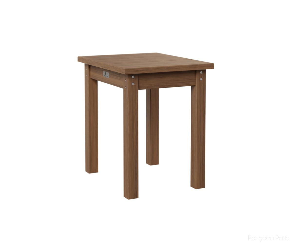 BGPSET1717AM-Berlin Gardens-Garden Classic End Table-Antique Mahogany BG-Pangaea Patio