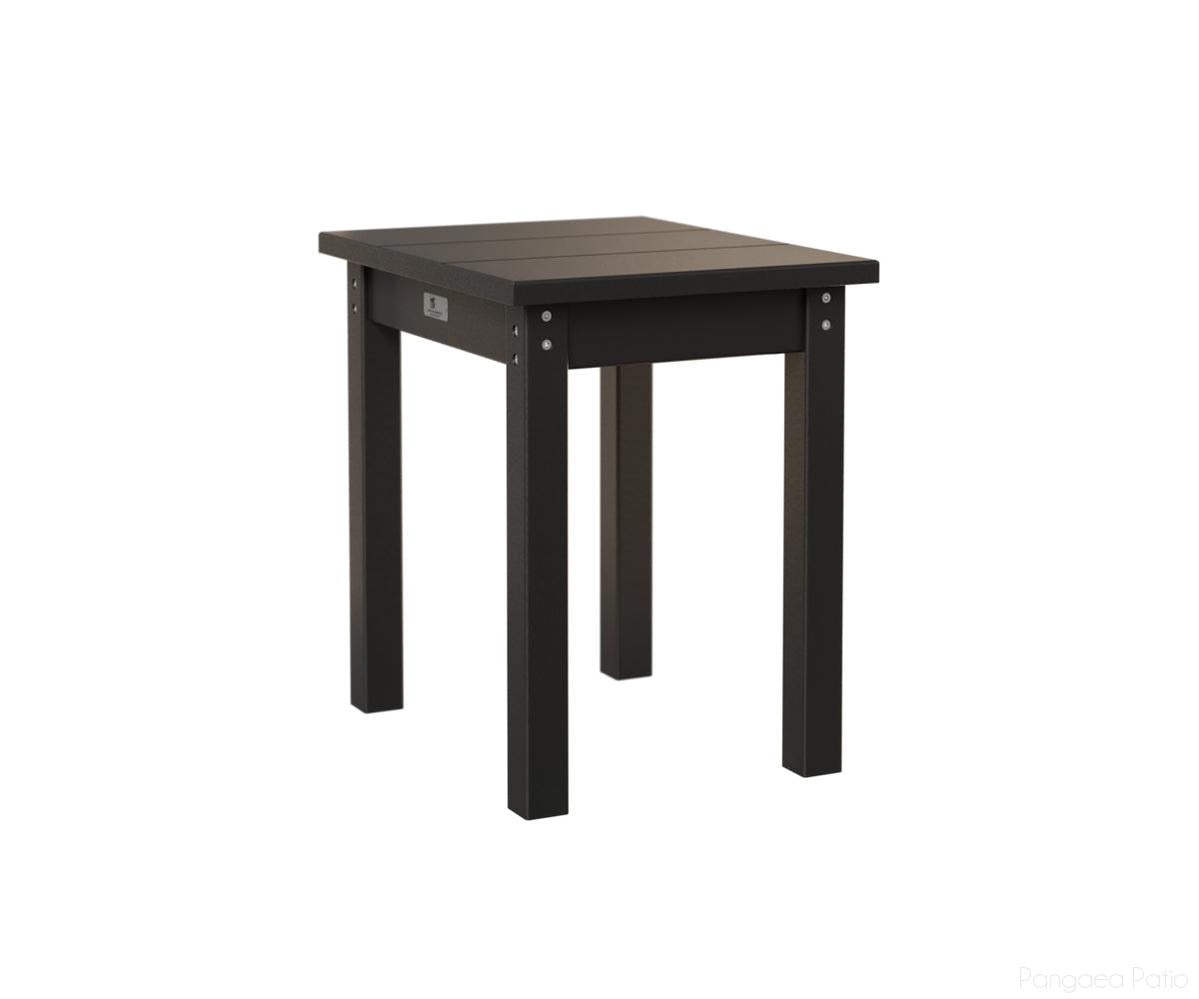 BGPSET1717B-Berlin Gardens-Garden Classic End Table-Black BG-Pangaea Patio