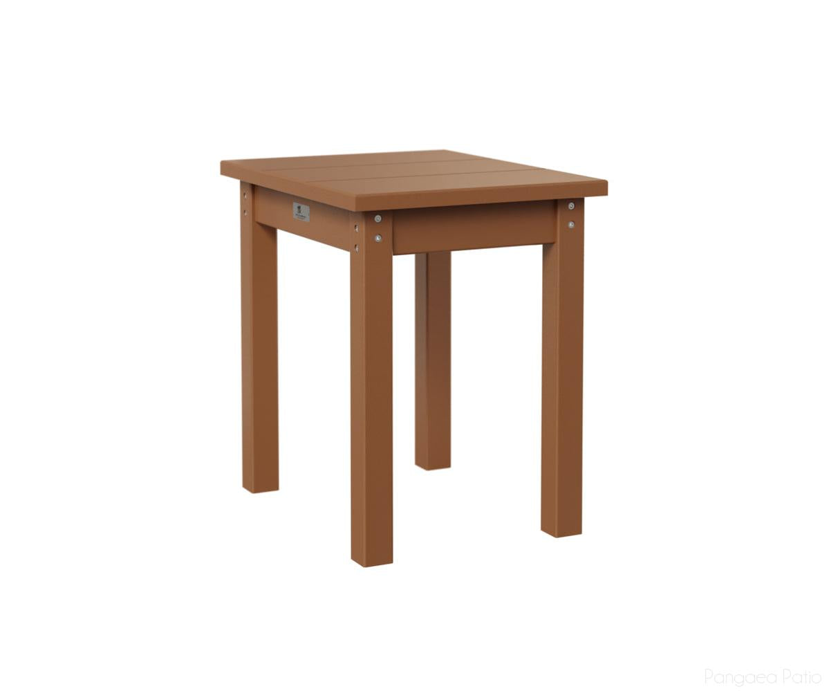BGPSET1717C-Berlin Gardens-Garden Classic End Table-Cedar BG-Pangaea Patio
