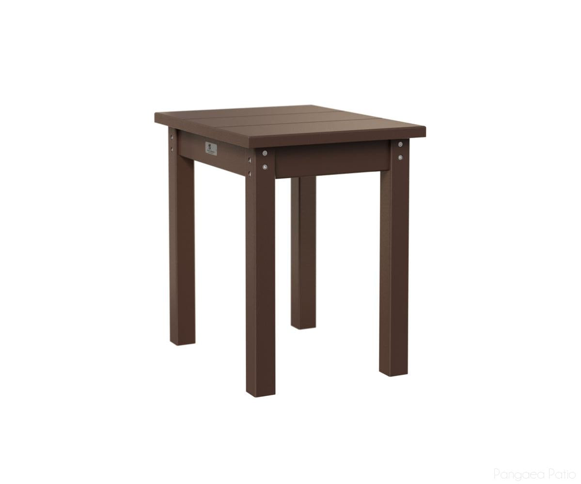 BGPSET1717CB-Berlin Gardens-Garden Classic End Table-Chocolate Brown BG-Pangaea Patio